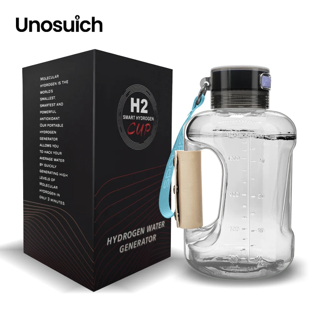 2024 Electric Hydrogen Water Generator Portable Molecular Potable Kettle for RV Handheld Water Bottle