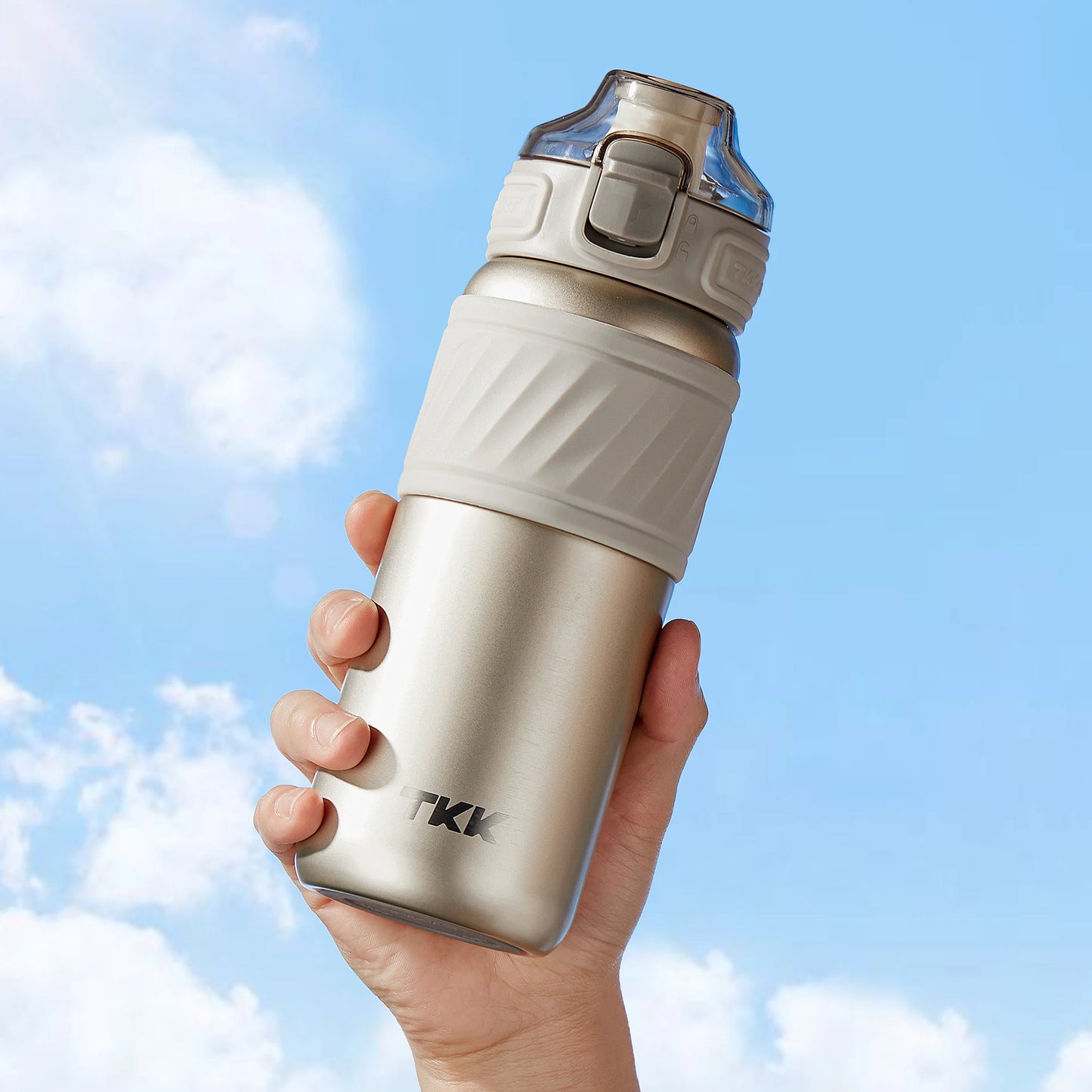 Custom Logo 500ml Double-Wall Insulated Straw Sports Travel Bottle Tumbler Leak-Proof Hiking Mug Food Grade Feature for Kids