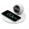 Yapears Wireless Chargers QI Phone Charger Adapter Multifunction Alarm Clock 15W Fast Charging With Led Night Light