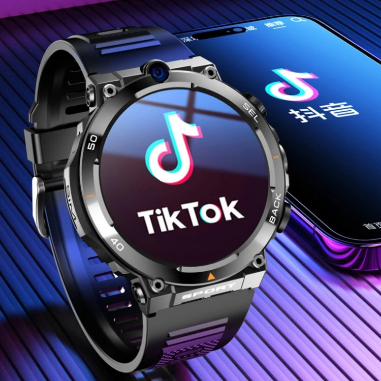 2024 4G 5G Smart Watch H10 WiFi GPS Dual Camera Video Call NFC 4+64GB 900MAH Battery Android Sport Smart Watch