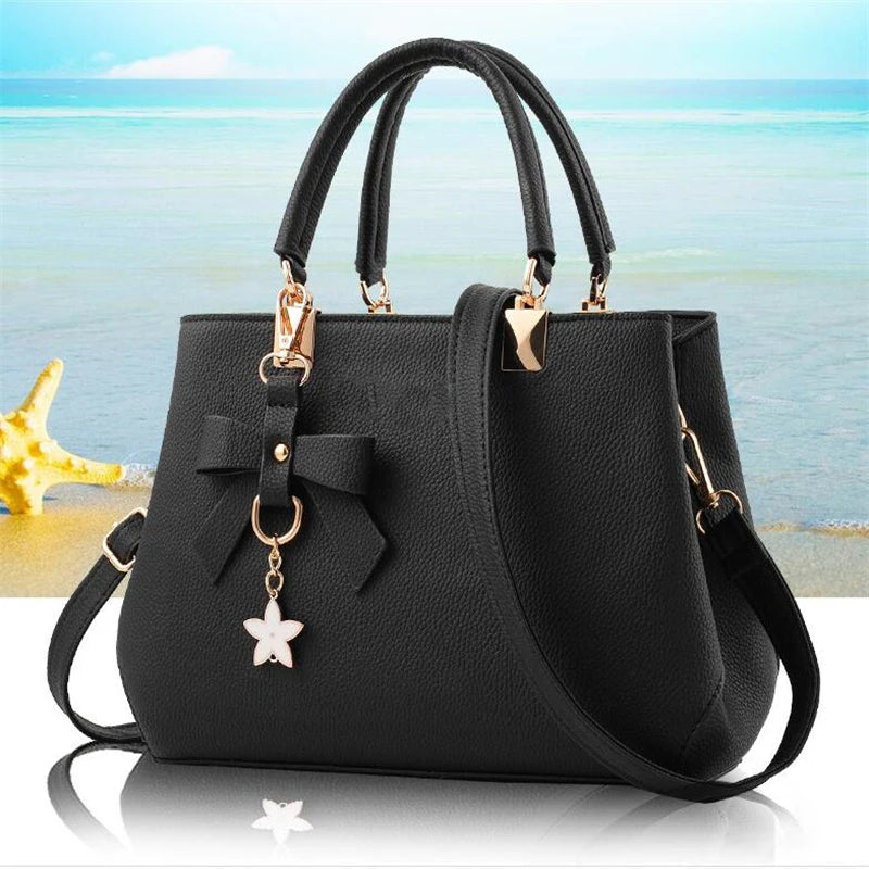 Gusure Luxury Handbag Women Crossbody Bag with Tassel hanging Large Capacity Female Shoulder Bags Embroidery Tote bag