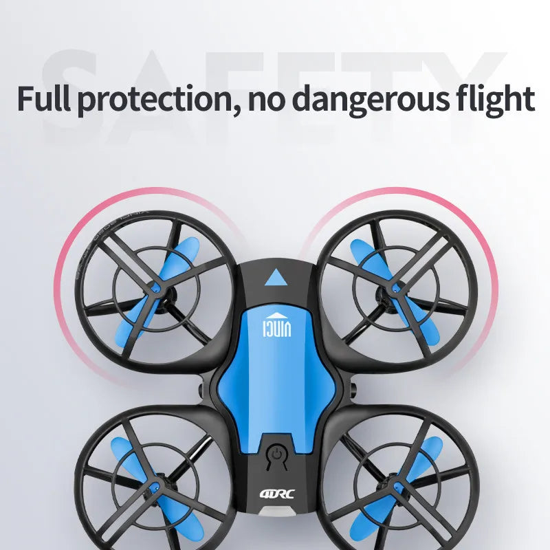 New V8 Mini Drone 4K 1080P HD Camera WiFi Fpv Air Pressure Altitude Hold Black Quadcopter RC Drone