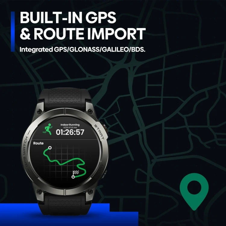 Zeblaze Stratos 3 Pro 1.43 Inch AMOLED Screen Sports Smart Watch Supporting Wireless Call