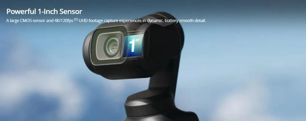 DJI Osmo Pocket 3 Creator Combo Pocket Sized 3-axis Stabilized Handheld Camera Hdr Video Stereo Recording
