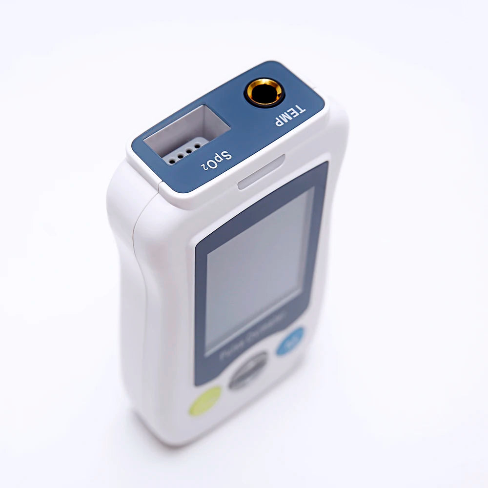 Portable Digital Handheld Pulse Oximeter Instrument and Multi-Parameter Vital Signs Monitor