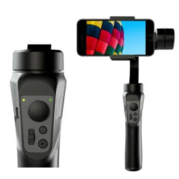 H4 3 Axis Handheld Smartphone F6 Gimbal Stabilizer Cellphone for Action Camera Phone Video Record Face Tracking VLOG Selfie