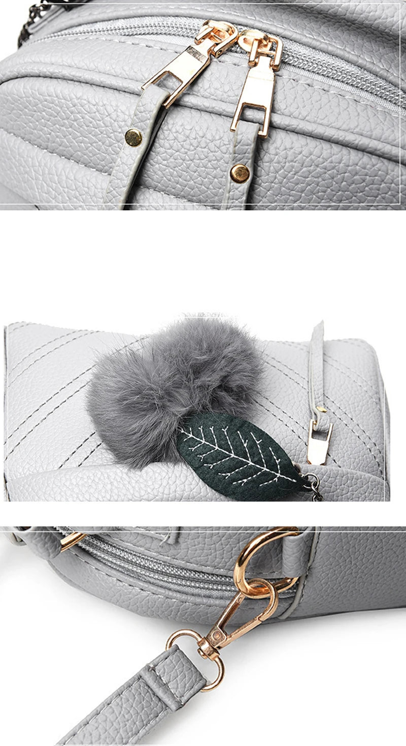 Gusure Luxury Handbag Women Crossbody Bag with Tassel hanging Large Capacity Female Shoulder Bags Embroidery Tote bag