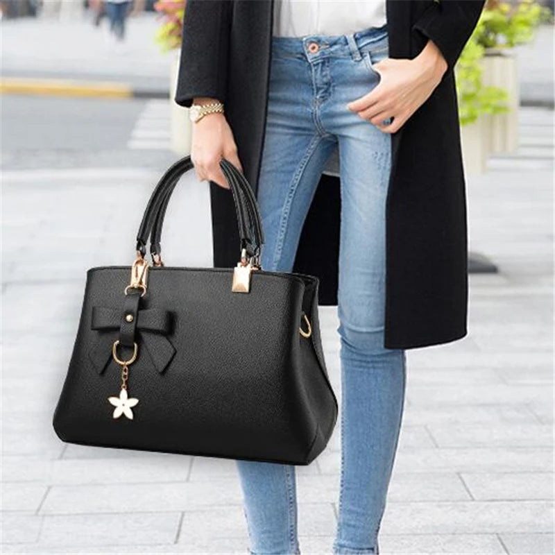 Gusure Luxury Handbag Women Crossbody Bag with Tassel hanging Large Capacity Female Shoulder Bags Embroidery Tote bag