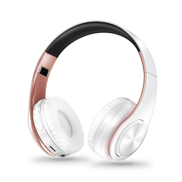 2025 New Bluetooth Wireless Stereo Headphones Earphone Headset with FM TF Card Slot And Built-in MIC for MP3 PC iPod Cell Phone