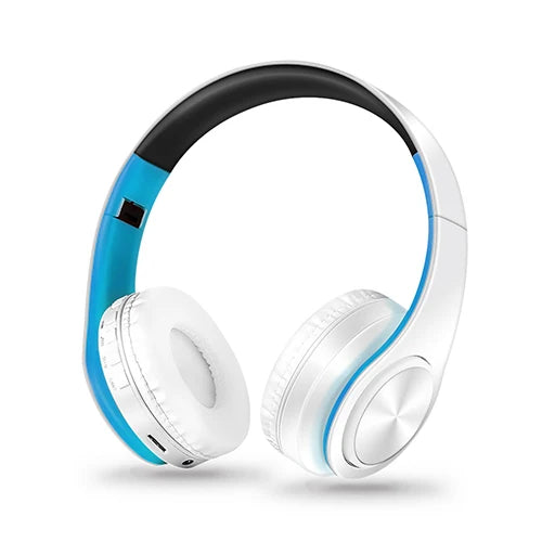 2025 New Bluetooth Wireless Stereo Headphones Earphone Headset with FM TF Card Slot And Built-in MIC for MP3 PC iPod Cell Phone