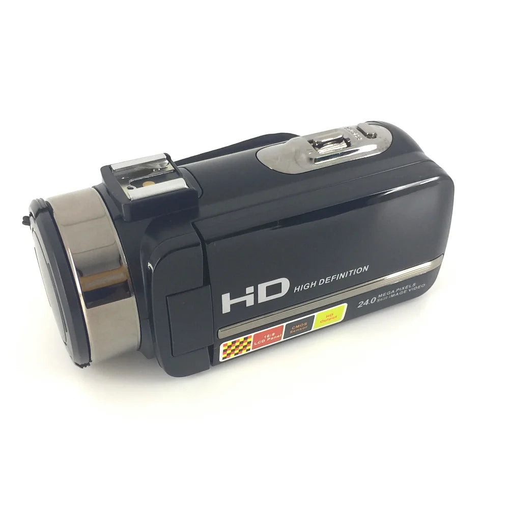 Popular Professional HDV Night Vision Recorder Camcorder Full hd 1080p 24mp Remote Control Mini Camera Digital Video Camera