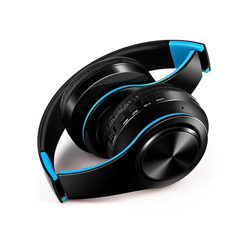 2025 New Bluetooth Wireless Stereo Headphones Earphone Headset with FM TF Card Slot And Built-in MIC for MP3 PC iPod Cell Phone