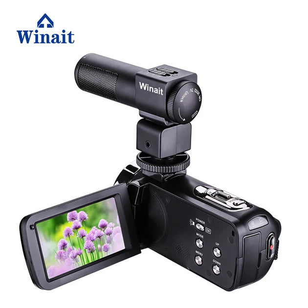 Popular Professional HDV Night Vision Recorder Camcorder Full hd 1080p 24mp Remote Control Mini Camera Digital Video Camera
