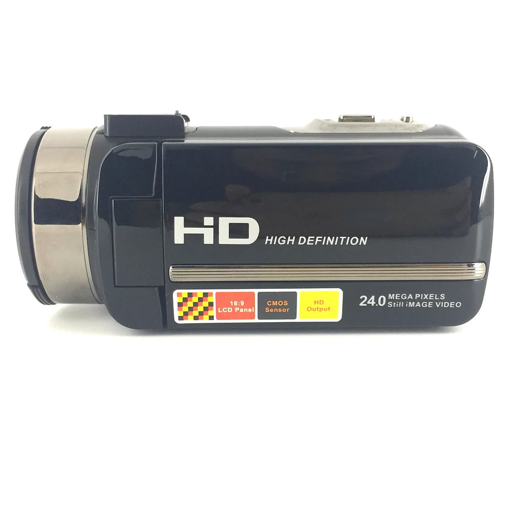 Popular Professional HDV Night Vision Recorder Camcorder Full hd 1080p 24mp Remote Control Mini Camera Digital Video Camera