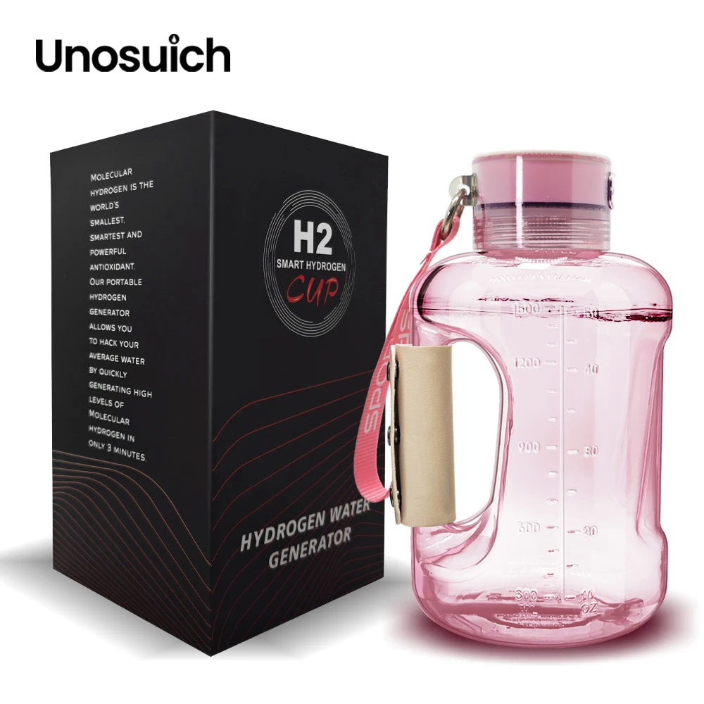 2024 Electric Hydrogen Water Generator Portable Molecular Potable Kettle for RV Handheld Water Bottle