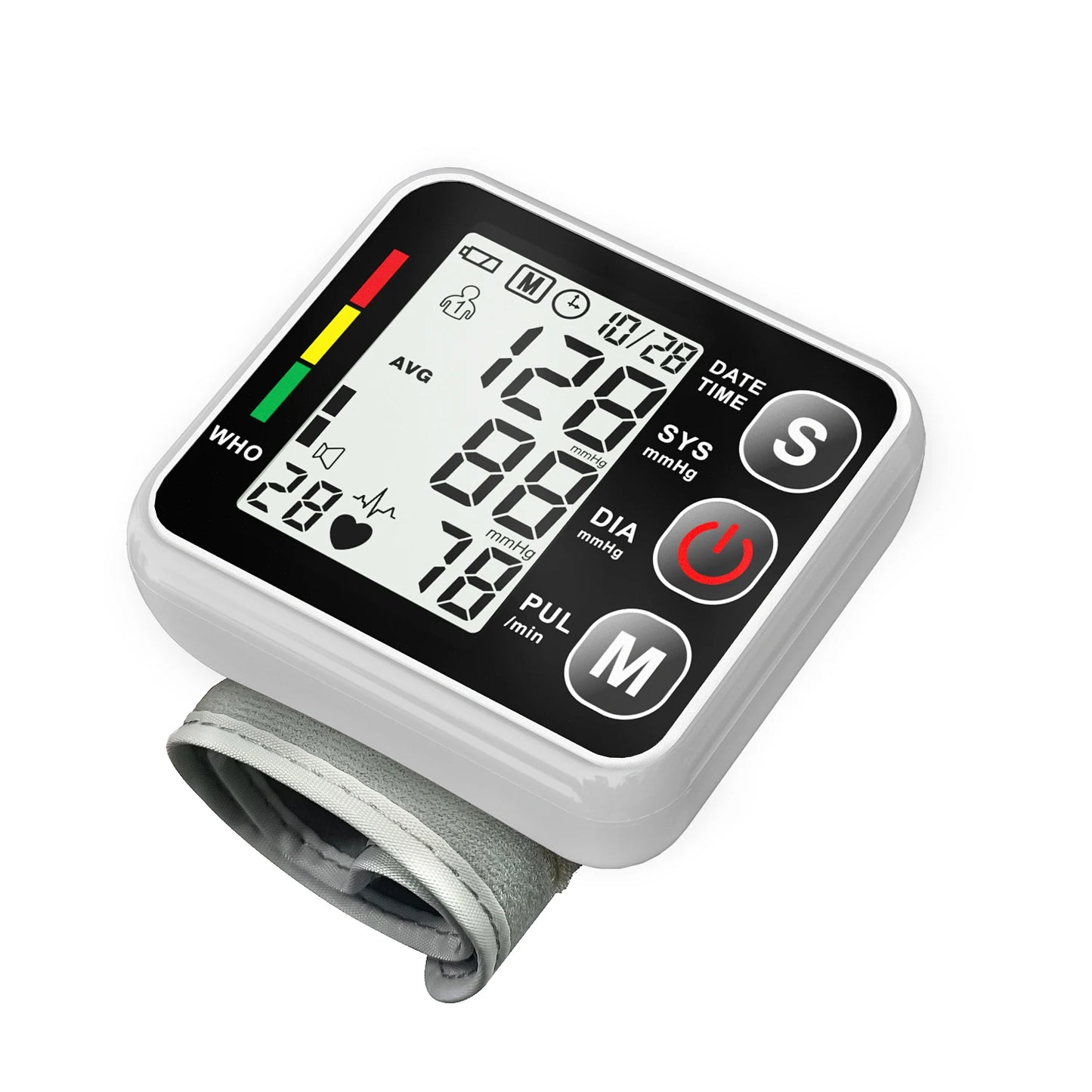 Rechargeable Wrist BP Monitor 24 Hour Blood Pressure Monitor