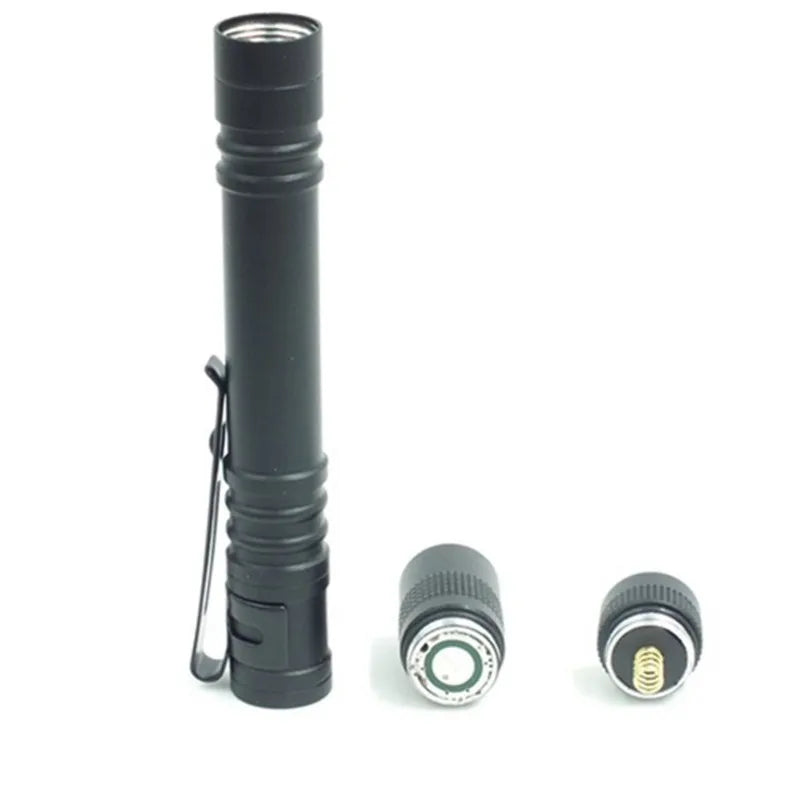 Portable LED Flashlight Strong Light Flashlight Pocket Small Flashlight LED Flashlight Medical Waterproof Pen Torch Light
