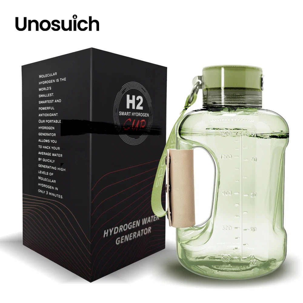 2024 Electric Hydrogen Water Generator Portable Molecular Potable Kettle for RV Handheld Water Bottle