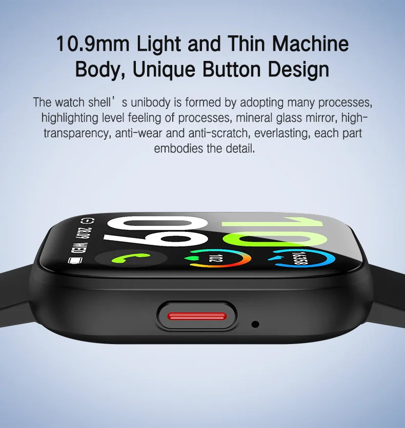 New 2024 Customized P114 Multilingual Translation Smart Watch with Multiple Exercise Modes Health Monitor Sport Watch