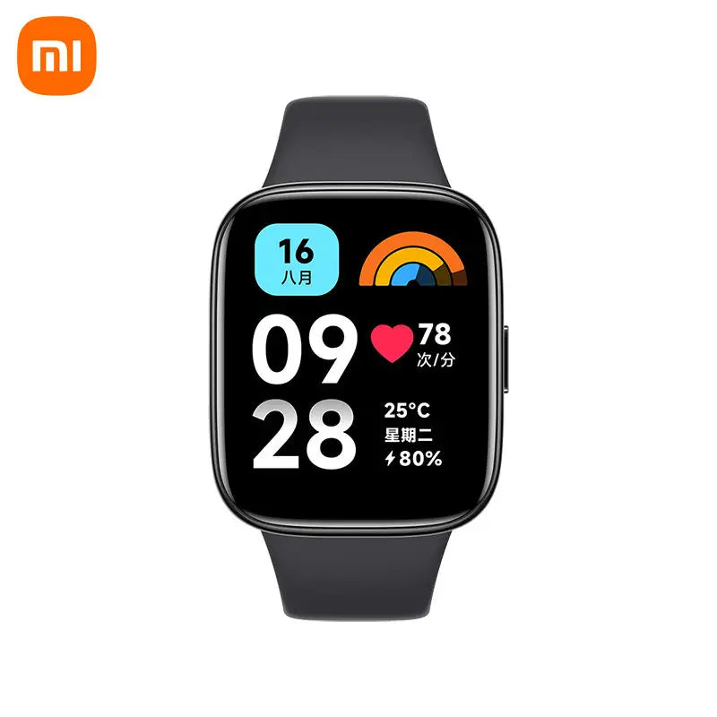 New Design Redmi Watch 4 Smartwatch 1.97'' AMOLED Display Support BT Voice Call Ultra Long 18 Days Battery Life for Xiaomi
