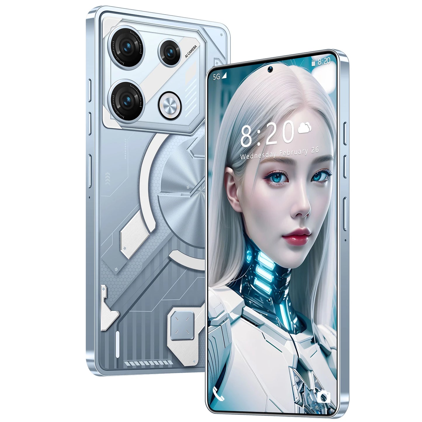 GT10 Pro the Ultimate 7.3 Full Display Android 5G-Smartphone with 16GB RAM 1TB Storage and 10-Core Power