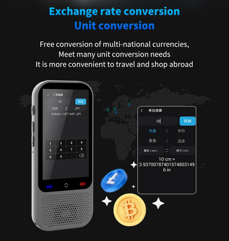 2025 Latest Portable Voice Language Translator Device 137 Online 17 Offline Language Translator S80 Pro Smart Translator
