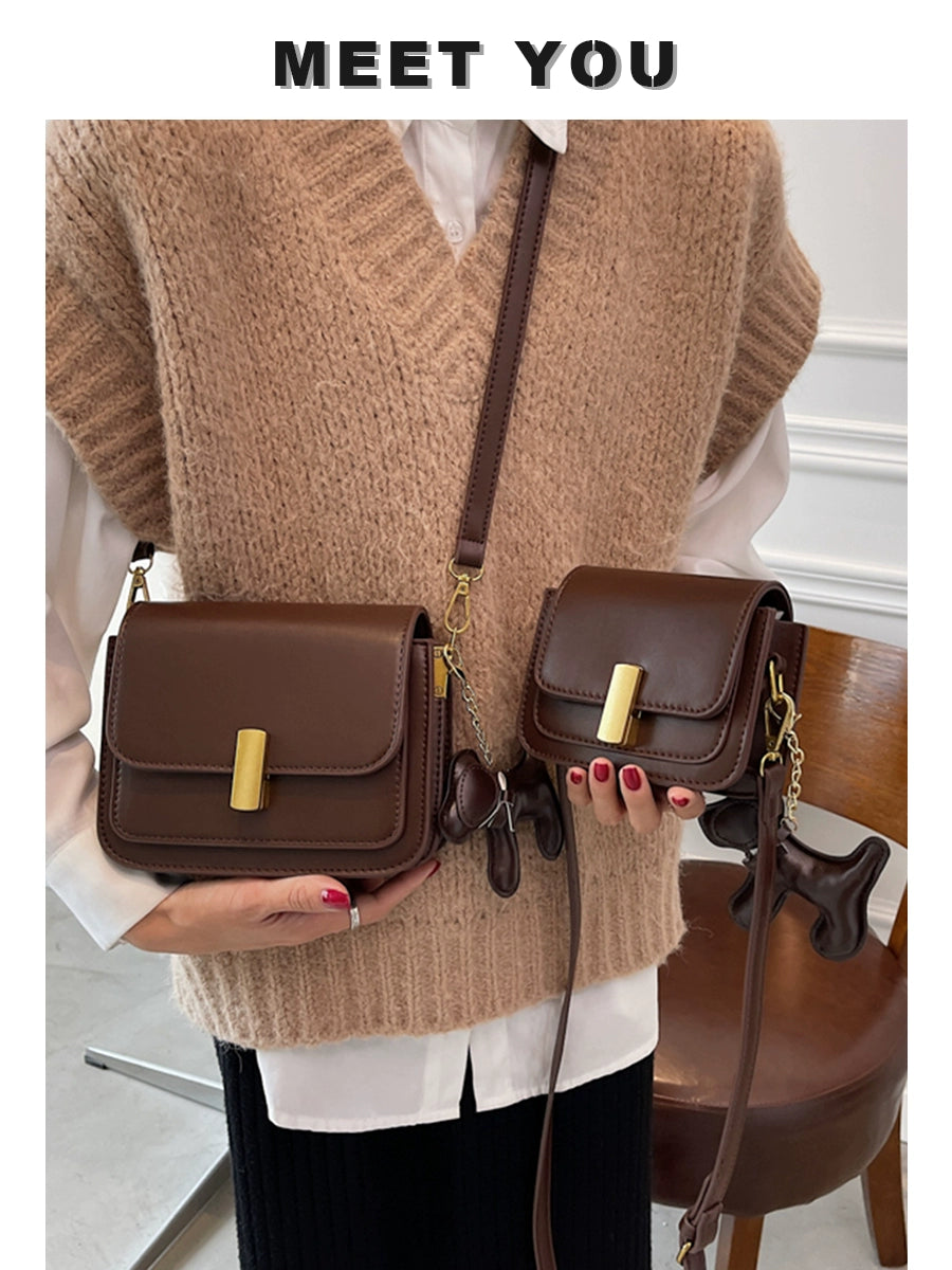 Accessible Luxury Women's Fancy Niche Style Shoulder Messenger Bag