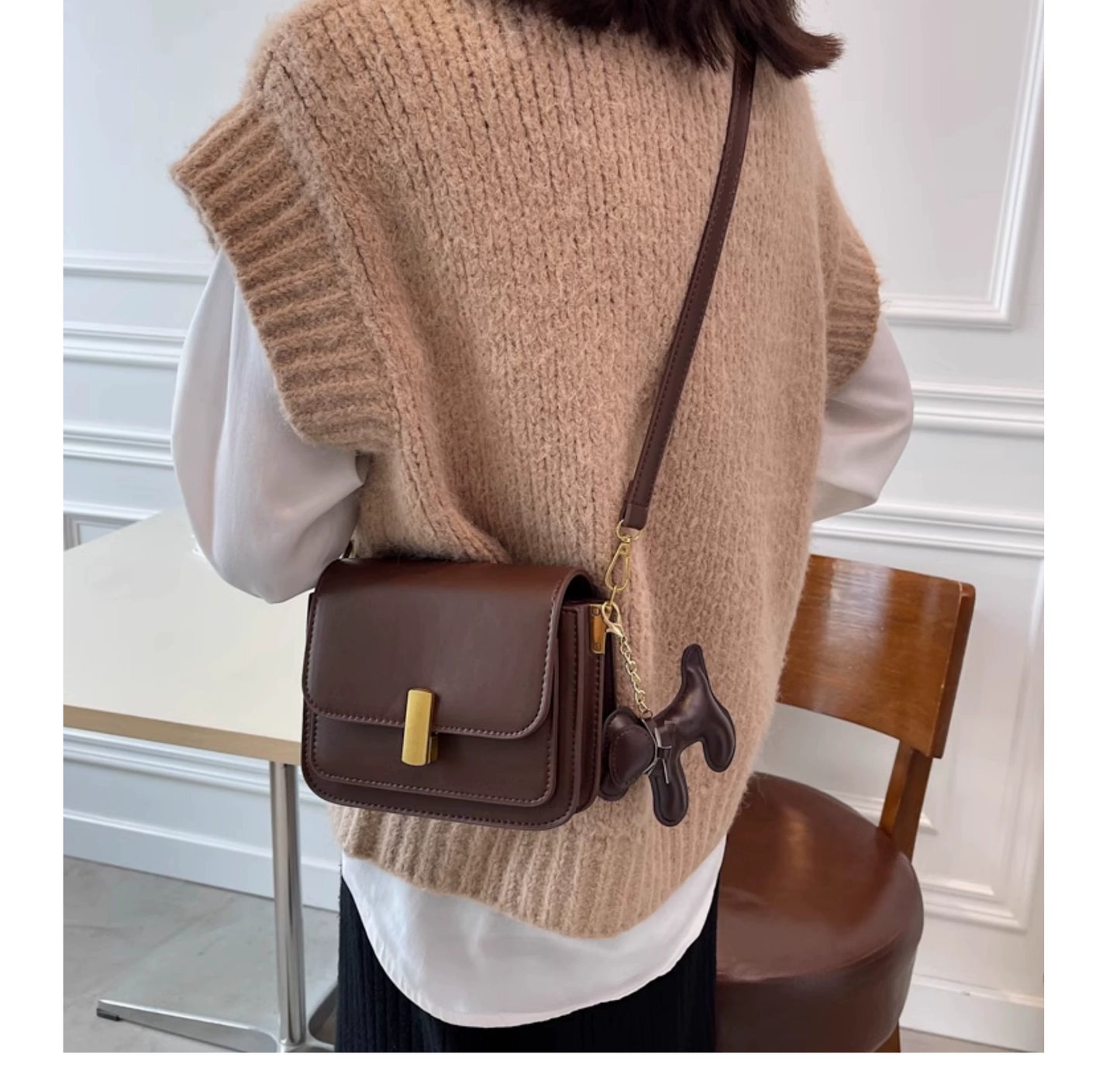 Accessible Luxury Women's Fancy Niche Style Shoulder Messenger Bag