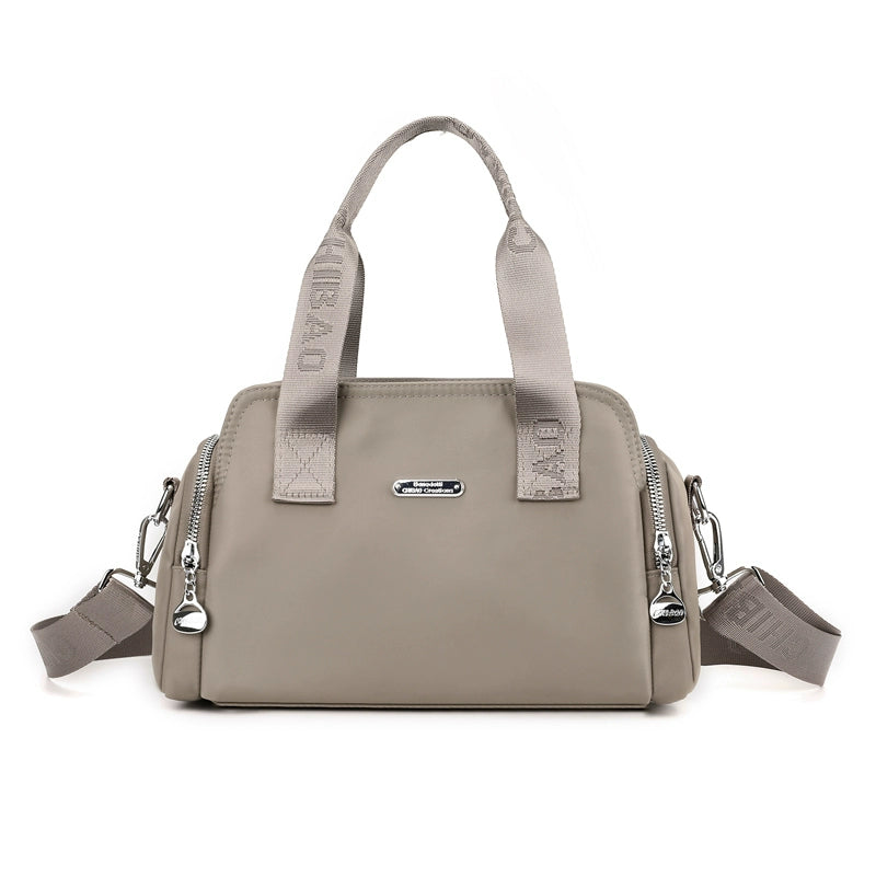 2024 New Arrival Large Capacity Handbag Women's Fashion Casual Lightweight Canvas Bag Women's Shoulder Messenger Bag Oxford Cloth