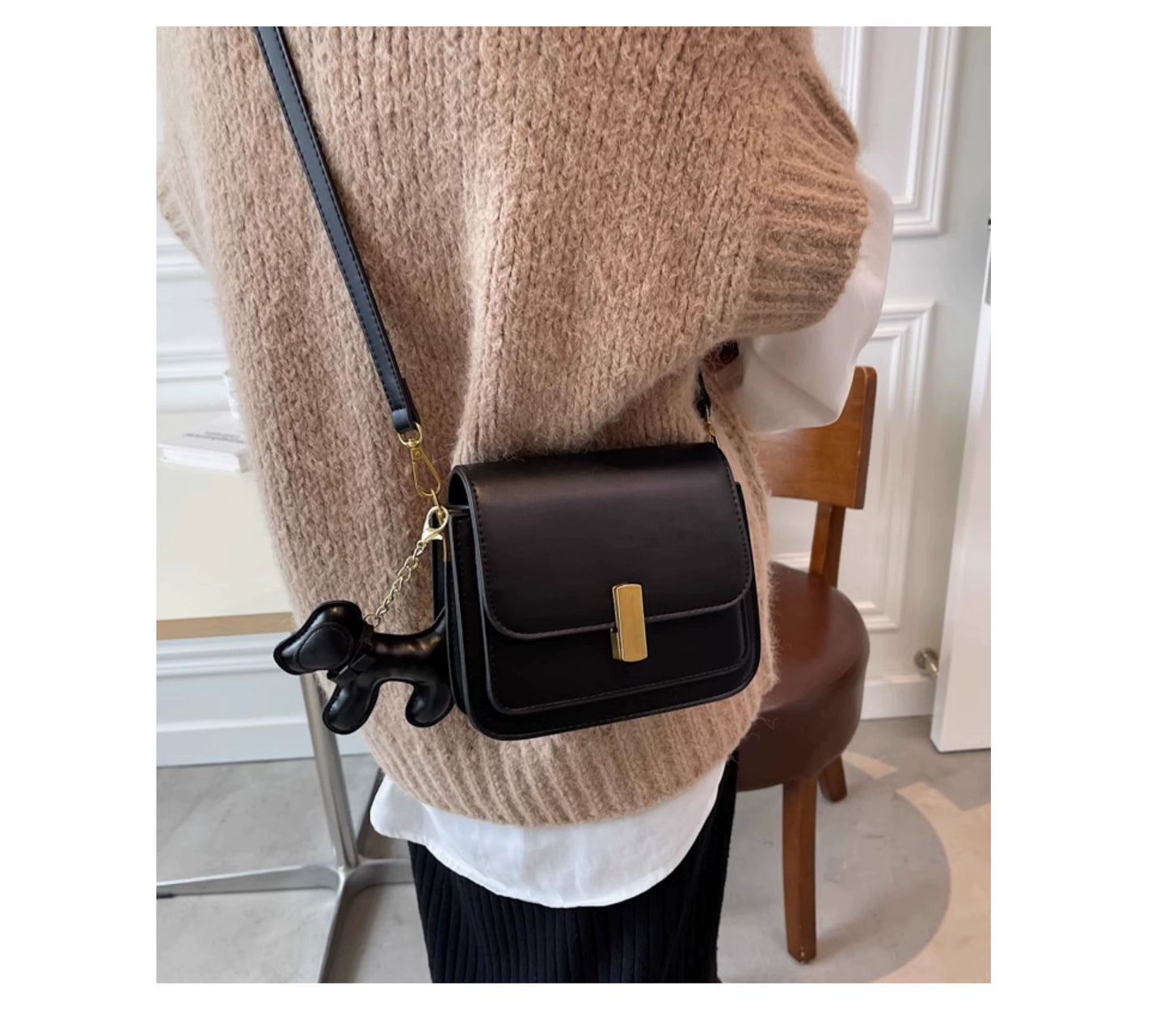 Accessible Luxury Women's Fancy Niche Style Shoulder Messenger Bag
