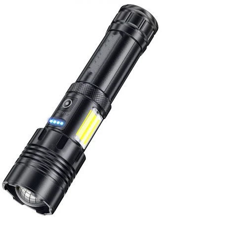 P90 Power Torch Rechargeable Outdoor Long-Range Xenon Lamp Zoom High-Power Spotlight Super Bright Probe Xenon Lamp