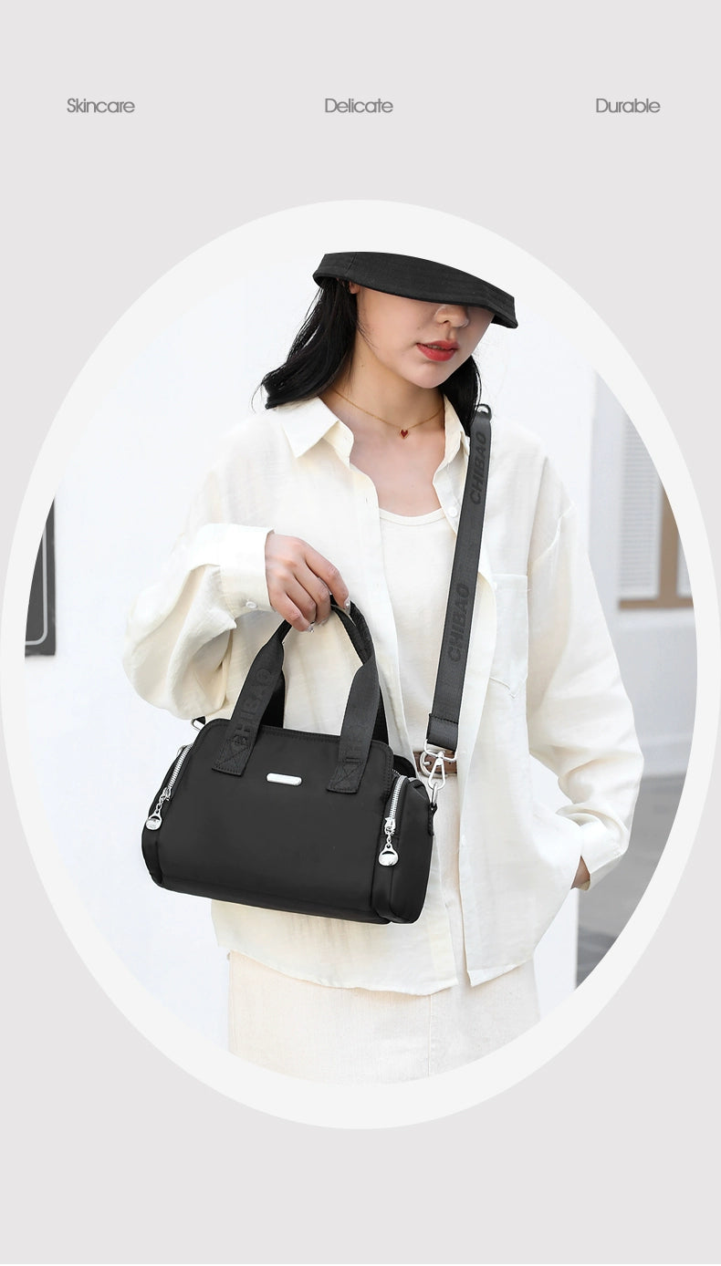 2024 New Arrival Large Capacity Handbag Women's Fashion Casual Lightweight Canvas Bag Women's Shoulder Messenger Bag Oxford Cloth