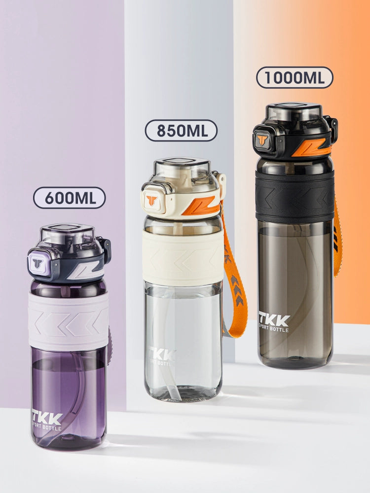 Sports Water Cup for Boys and Girls, Large Capacity, Summer Simple Design for Students, High Temperature Resistant Tritan Water Kettle