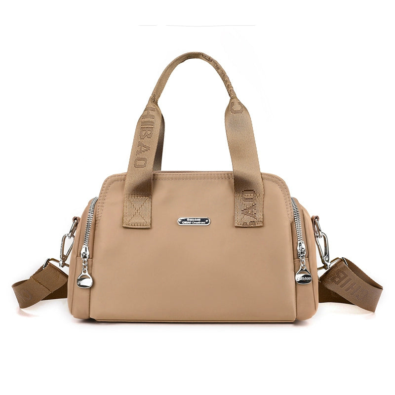 2024 New Arrival Large Capacity Handbag Women's Fashion Casual Lightweight Canvas Bag Women's Shoulder Messenger Bag Oxford Cloth