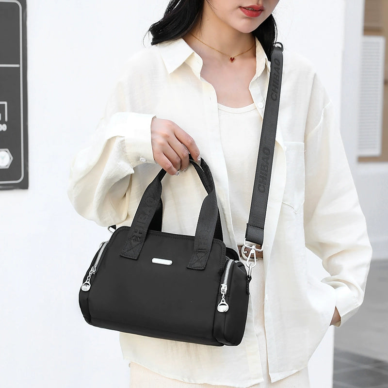 2024 New Arrival Large Capacity Handbag Women's Fashion Casual Lightweight Canvas Bag Women's Shoulder Messenger Bag Oxford Cloth