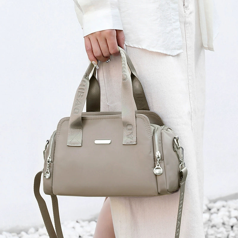 2024 New Arrival Large Capacity Handbag Women's Fashion Casual Lightweight Canvas Bag Women's Shoulder Messenger Bag Oxford Cloth