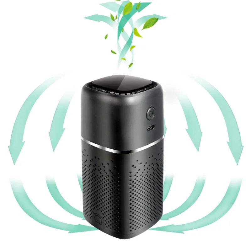 Bestselling Usb Plug-In Car Purifier Portable Negative Ion Filter For Air Purification Desktop Negative Ion Car Air Purifier