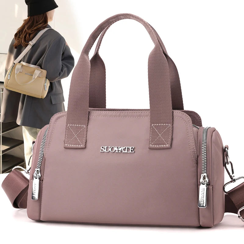 Fashion Luxury Brand Ladies Shoulder Bag High Quality Large Capacity Crossbody Bag Waterproof Multi Functional Women's Handbags