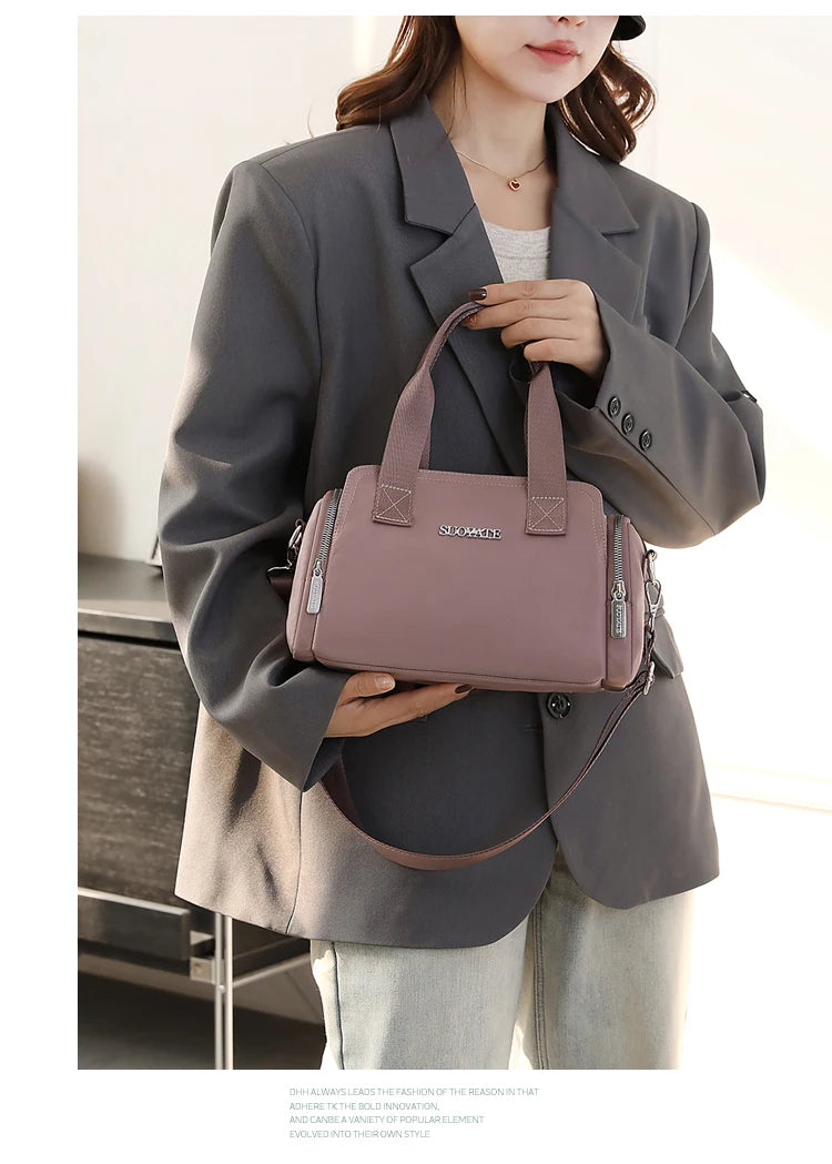 Fashion Luxury Brand Ladies Shoulder Bag High Quality Large Capacity Crossbody Bag Waterproof Multi Functional Women's Handbags