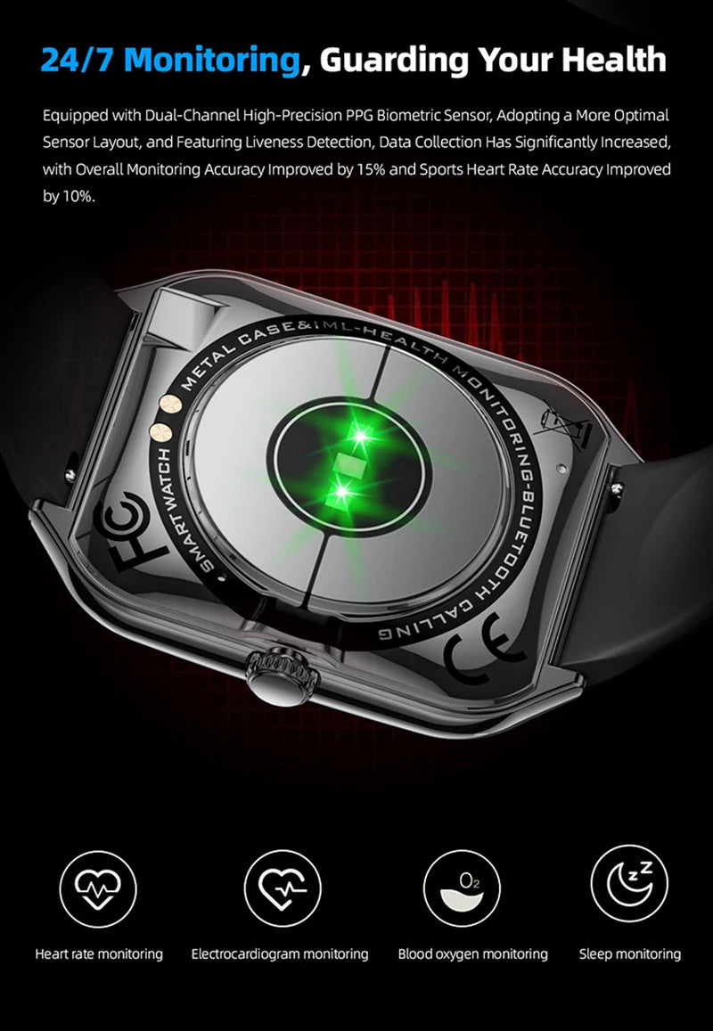 Xiaomi New Ultra Thin Smart Watch Men 1.96" AMOLED 360*360 HD Pixel Display always Show Time Call Reminder Smartwatch Ladies