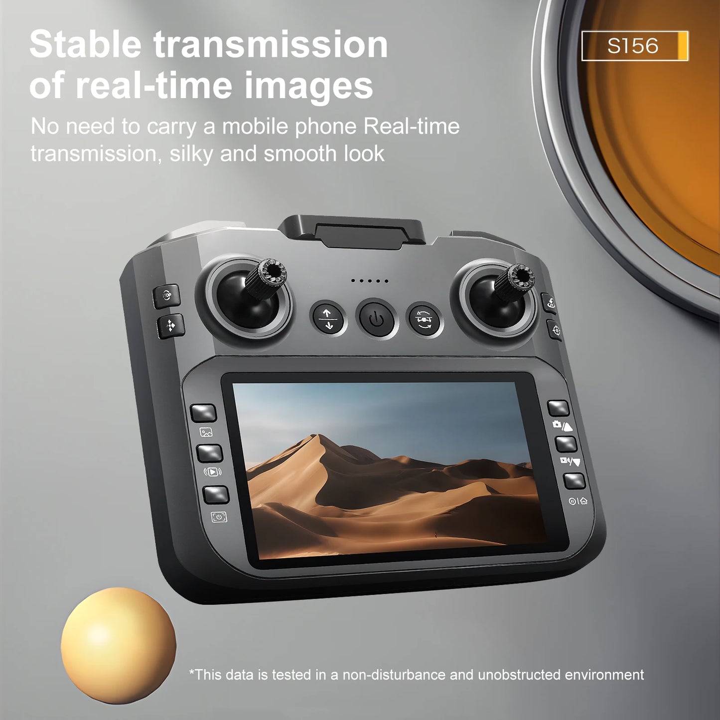 2025 S156 Mini Drone 8K HD Aerial Photography Dual-Camera Dron With Screen Omnidirectional Brushless Motor Drone RC