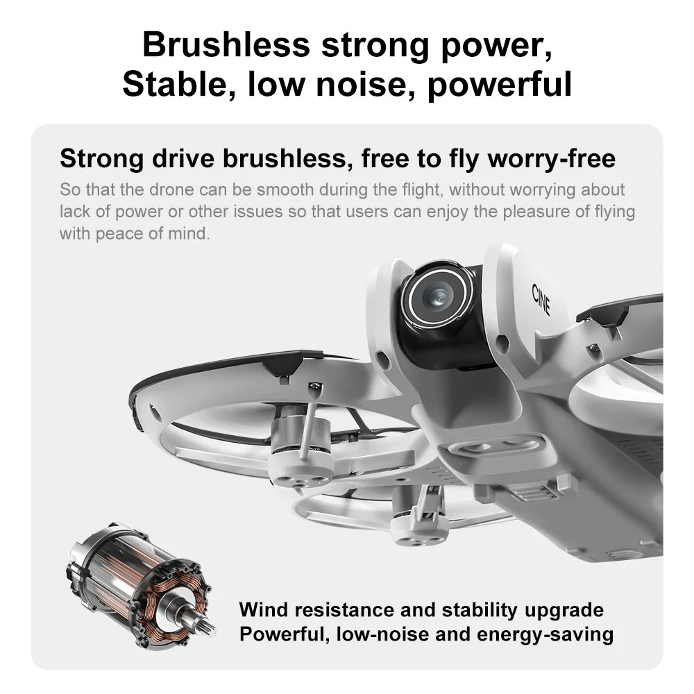 XIAOMI MIJIA V666 Drone 180° Dual Cameras WIFI Aerial photography drone upgraded Brushless Motor Intelligent Obstacle Avoidance
