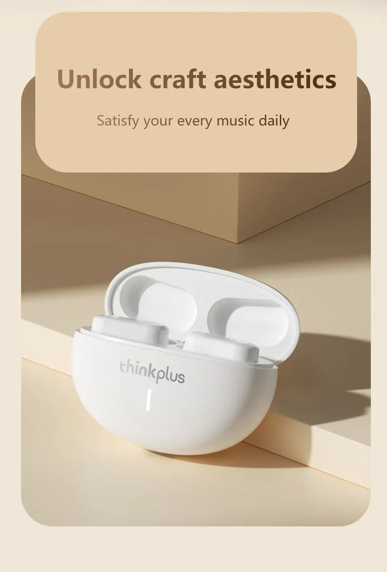 Choice Original Lenovo LP19 Sports In-Ear Headphones TWS Wireless Bluetooth V5.1 Earphones Dual HD Microphone Headset