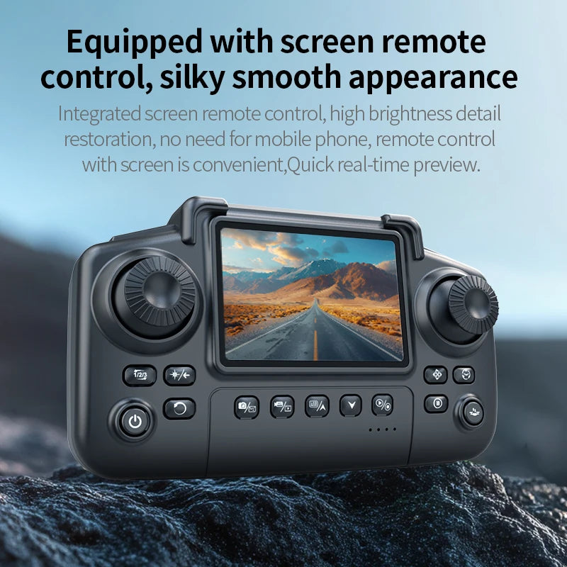 New K100 MAX Drone 8K 5KM Optical Flow Professional HD Dual Camera Obstacle Avoidance Aerial Photography Quadcopter Toys Gifts