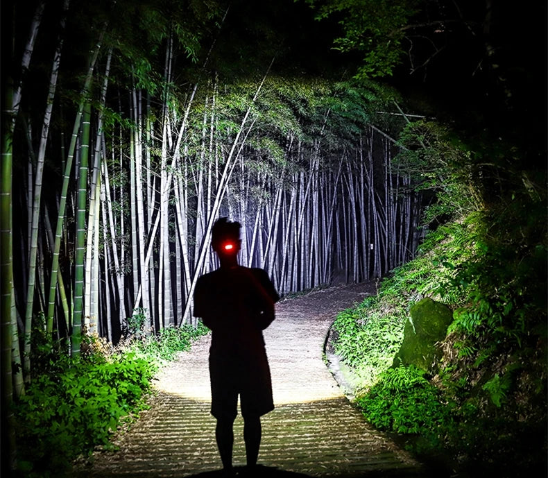 Powerful XHP100 Led Headlamp Zoomable USB Rechargeable High Power Headlight Waterproof Output 18650 Super Bright Head Torch