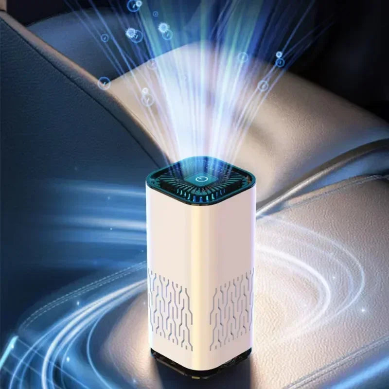 Air Purifiers Small Portable Hepa Filter Air Purifier Home Remove Smoke Odor Formaldehy for Car Bedroom Small Air Purifier