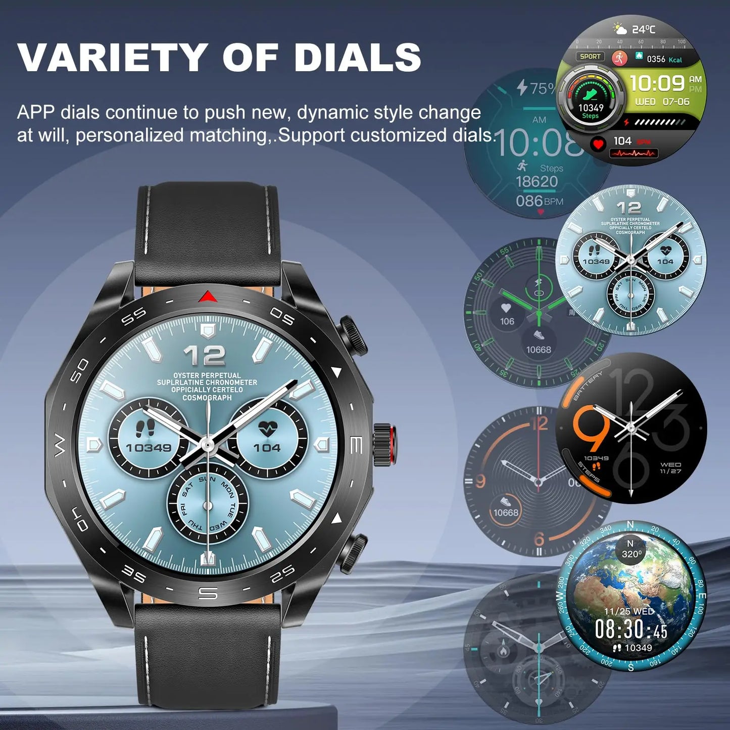 2024 TWS 2-in-1 Bluetooth Earphones Smart Watch Bluetooth Call GPS Motion Trajectory HIFI 9D Sound Quality Smartwatch