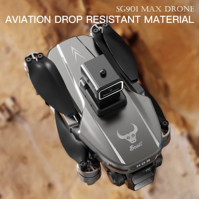 New SG901 MAX GPS Drone Professional 8K Camera Aerial FPV Brush Avoiding Obstacle with Large Screen Remote Control Folding Drone