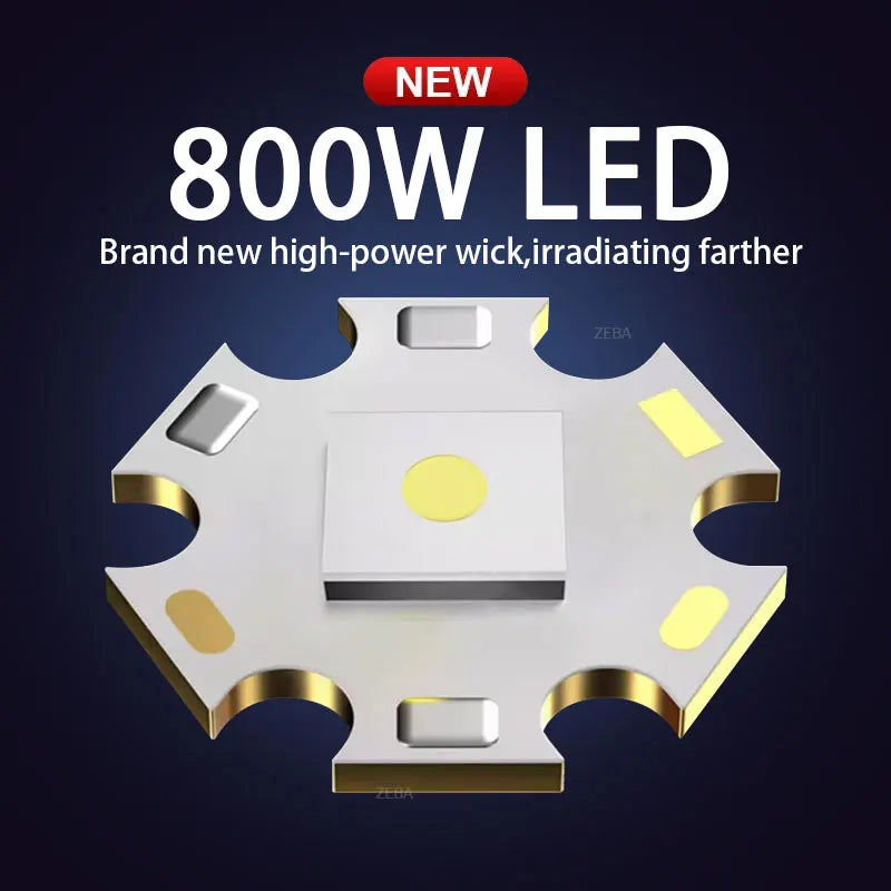 2025 Ultra Powerful Windproof Fire Starting Flashlight Rechargeable High Power Torch Focused Light Source Can Light A Flame Lantern