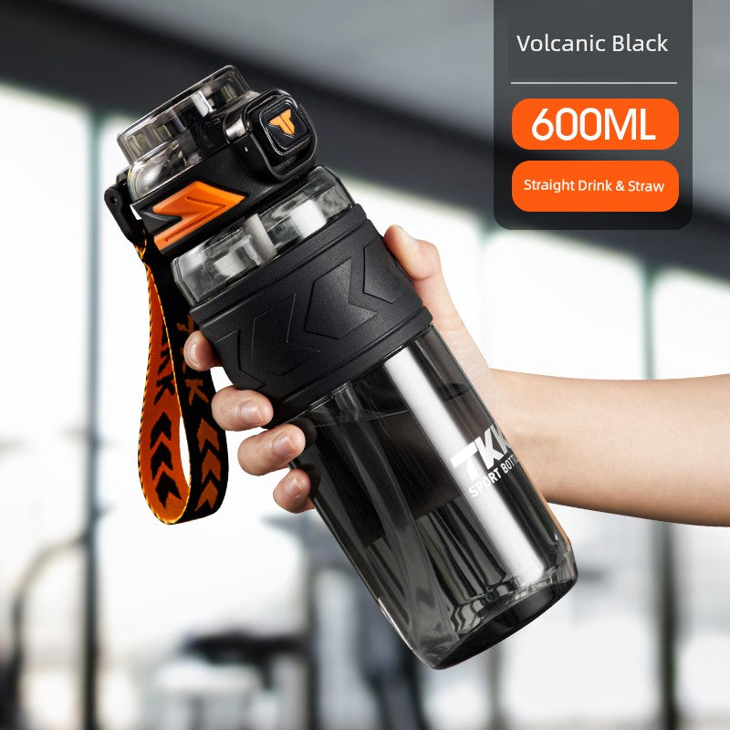 Sports Water Cup for Boys and Girls, Large Capacity, Summer Simple Design for Students, High Temperature Resistant Tritan Water Kettle
